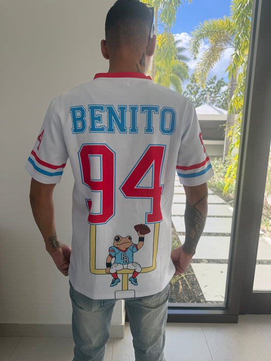 Benito 94 Jersey Premium Polyester V-Neck | Limited Drop Halftime Outfit