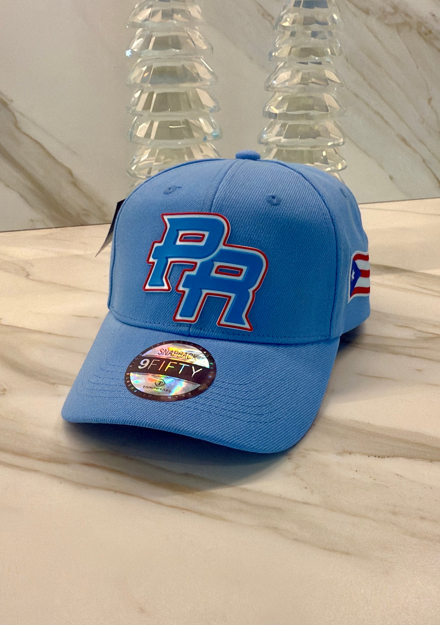 Puerto Rico Extreme PR Curved Brim Snapback Hat – Cotton Cap