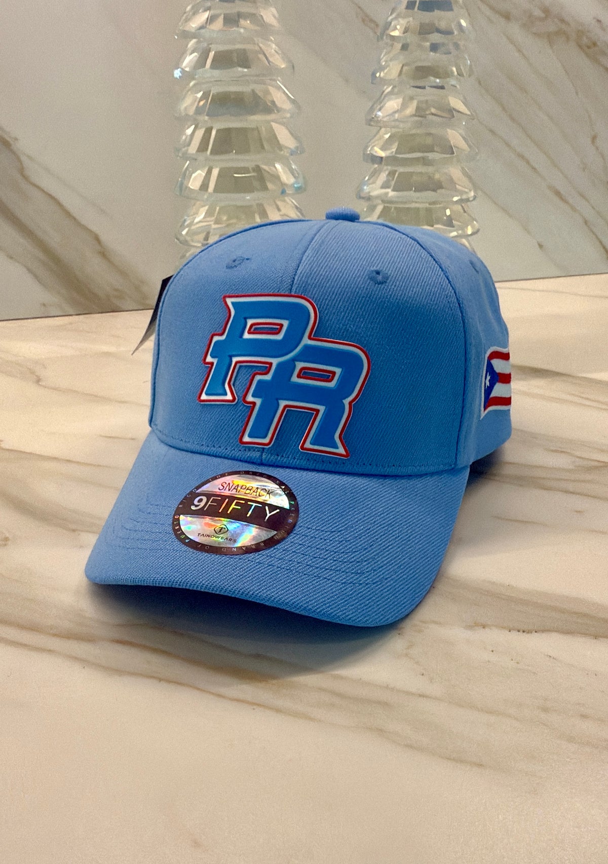 Puerto Rico Extreme PR Curved Brim Snapback Hat – Cotton Cap