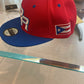 Puerto Rico Snapback Hat Red/Blue – Raised PR Embroidery + Flag Patch + Coquí Patch