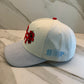Puerto Rico Ivory Silver Snapback Hat – Encanto PR Flor de Isla