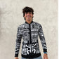 Puerto Rico Bomber Jacket  78 Pueblos Puerto Rico Lightweight  longsleeve Jacket  Unisex