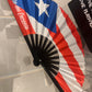 La Isla del Encanto Puerto Rico Bamboo Folding Fan