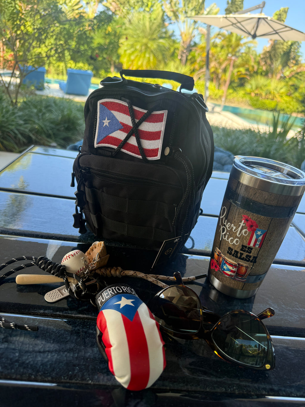 Puerto Rico Es Salsa 20oz Tumbler – Insulated Musical Heritage Travel Cup