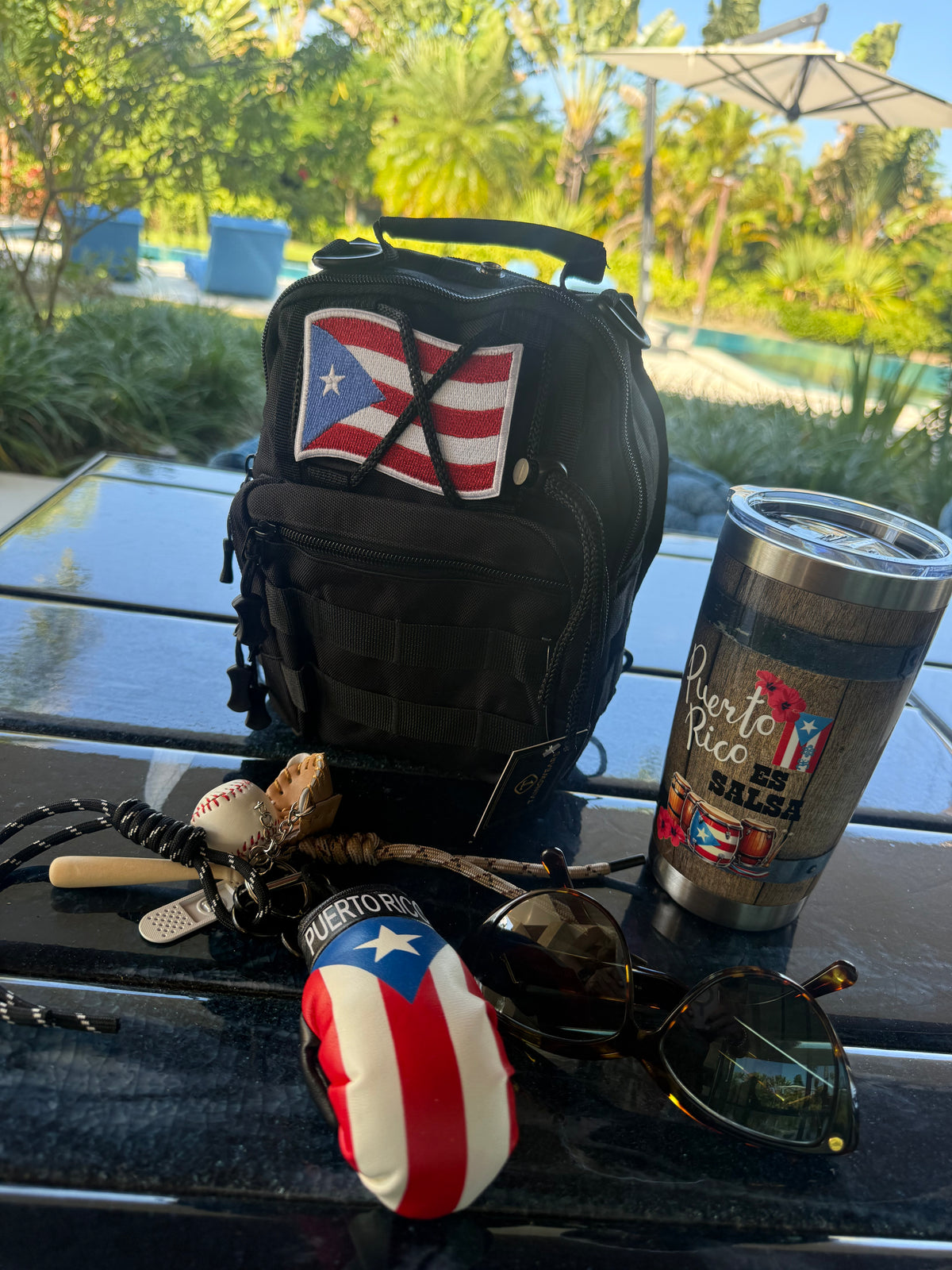 Puerto Rico Es Salsa 20oz Tumbler – Insulated Musical Heritage Travel Cup