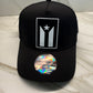 Puerto Rico Black Flag Water-Resistant Snapback Hat – Adjustable Perforated Cap