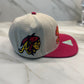 Atlanta Baseball Cap - Beige with Red Flatbill | Premium Embroidery & Iconic Eagle Symbol