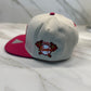 Atlanta Baseball Cap - Beige with Red Flatbill | Premium Embroidery & Iconic Eagle Symbol
