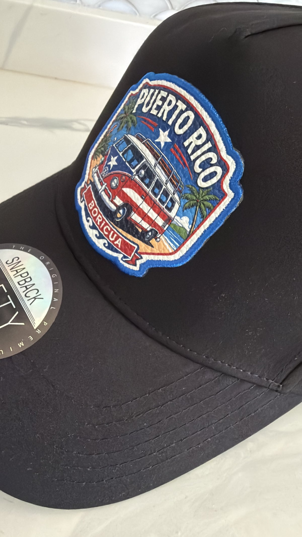 Volky Van PR – Puerto Rico Boricua Performance Snapback Cap