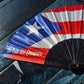 La Isla del Encanto Puerto Rico Bamboo Folding Fan