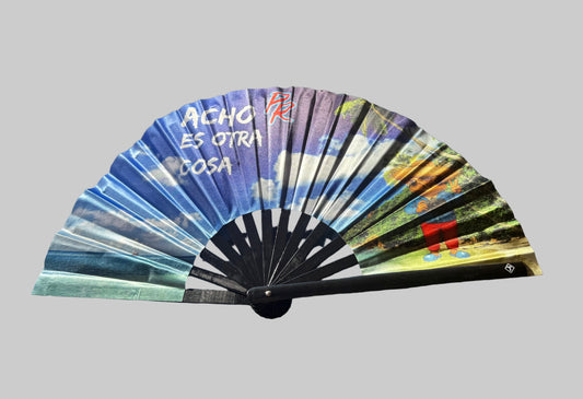 Acho PR es otra Cosa Folding Fan
