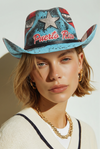 Boricua Vaquera PR Cowboy Hat – Puerto Rico Western Festival Straw Hat