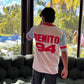 Benito 94 Half Time Jersey | XL Trophy Graphic Fan Shirt | Unisex V-Neck