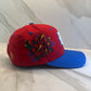 Classic PR curved brim cap with structured fit and breathable Peruvian cotto
