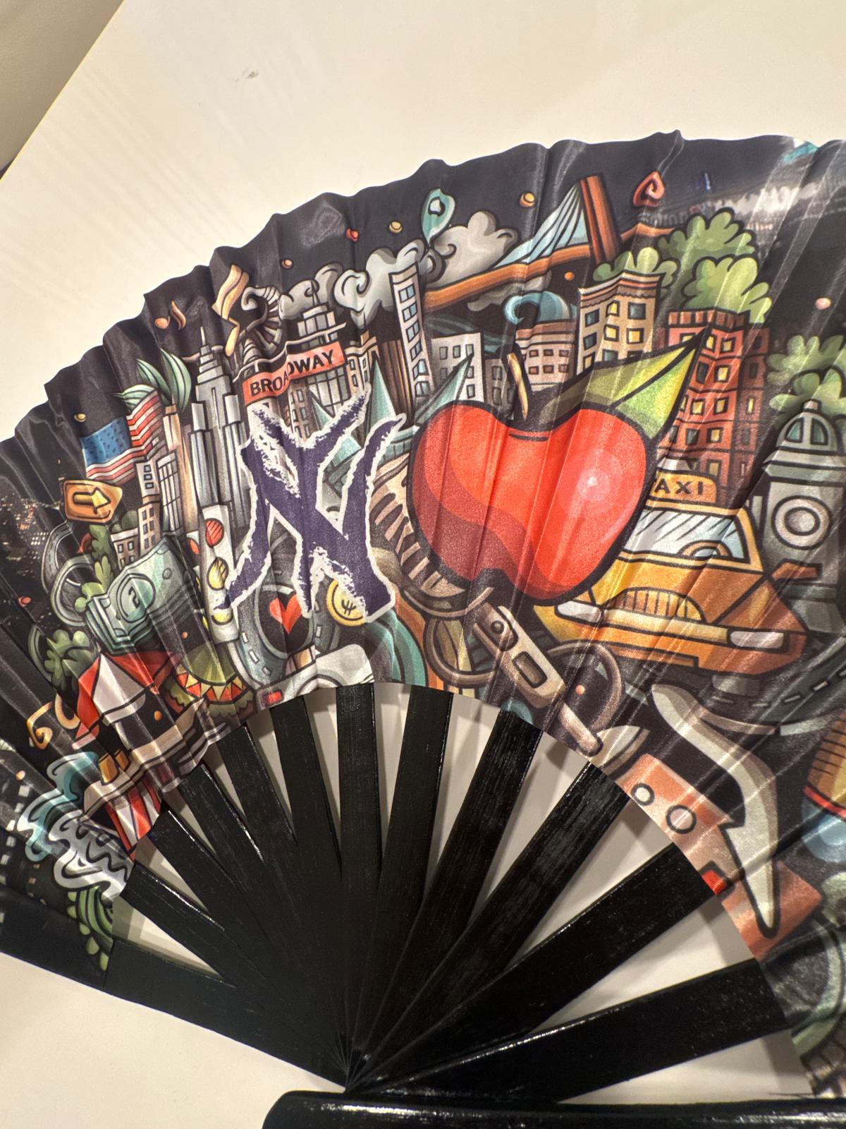 Broadway Folding Fan