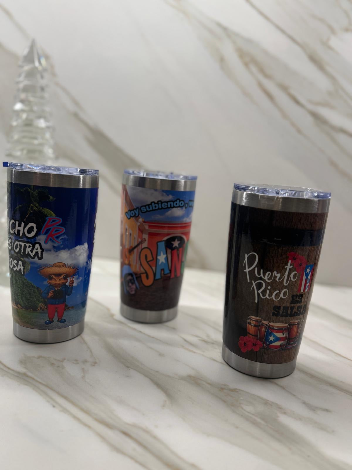 Puerto Rico Acho PR Es Otra Cosa 20oz Tumbler – Insulated Stainless Steel Cup