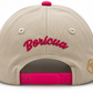 La Coqueta PR Snapback | Ivory & Fuchsia Puerto Rico Hat