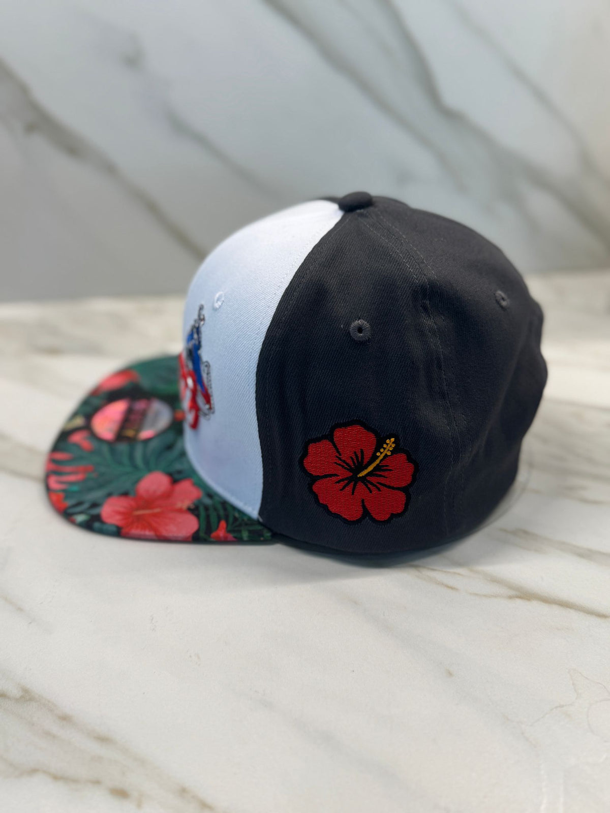 Puerto Rico Coquí Maga Snapback Hat – Flat Brim Cap with 5D Embroidery & Printed Brim | Tainowears®
