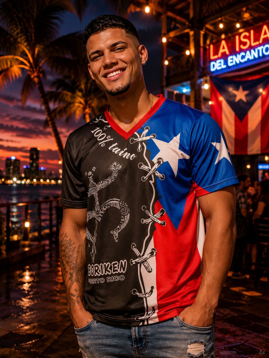 Coquí Borikén Puerto Rico T-Shirt – Taíno Heritage Edition