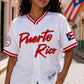 PR Es Otra Cosa™
Puerto Rico Baseball Jersey – Lightweight Button-Up Jersey