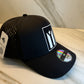 Puerto Rico Black Flag Water-Resistant Snapback Hat – Adjustable Perforated Cap