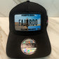 Puerto Rico Curved Brim Snapback Trucker Hat – Mesh Back, Leather License-Plate Patch, Isla del Encanto