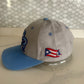 Cielo Boricua PR Snapback Cap – Grey & Sky Blue Edition