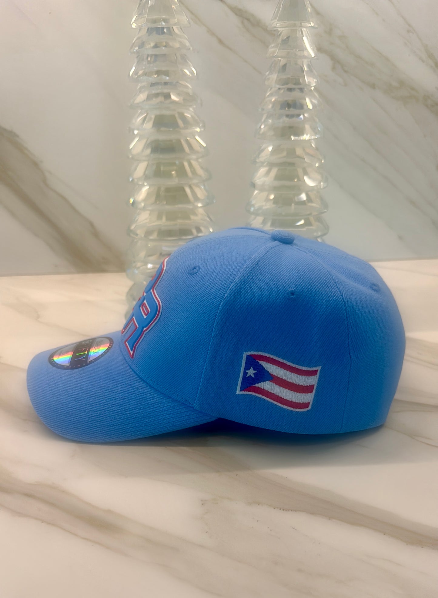 Puerto Rico Extreme PR Curved Brim Snapback Hat – Cotton Cap