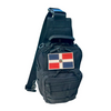 Tactical Shoulder Sling Bag – Small Outdoor Chest Pack for Men, Black Dominican Republic