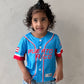 Puerto Rico Kids Baseball Jersey – Bandera Boricua Youth Button-Up Shirt