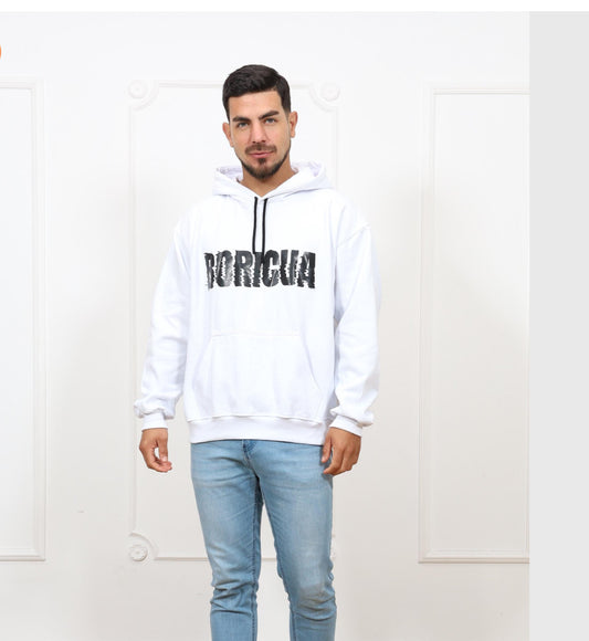 Puerto Rico Boricua Hoodie, Unisex Puerto Rican Sweatshirt, Island Pride Streetwear, Hispanic Heritage Gift, Men Women Pullover Hooded Sweatshirt