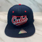 HeadzFlex Chicago Cap - Blue 6-Panel Flat Brim Snapback | Embroidered Front & Adjustable Fit