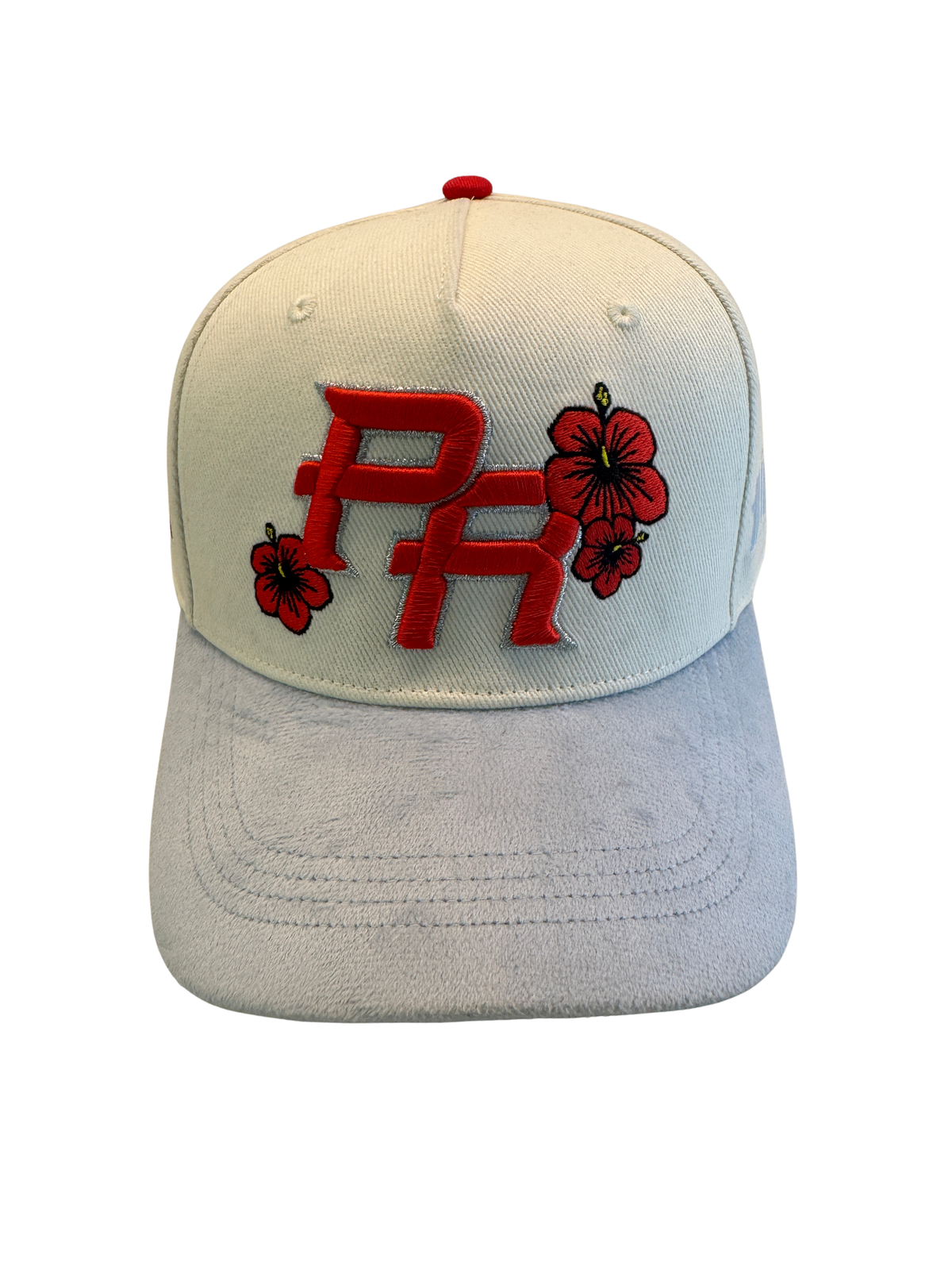 Puerto Rico  Encanto PR Flor de Isla  PR Velvet Collection ivory Sylver