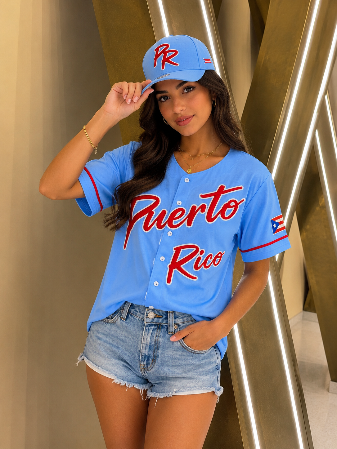 Puerto Rico Sky Blue Snapback Hat – PR Embroidered Baseball Cap