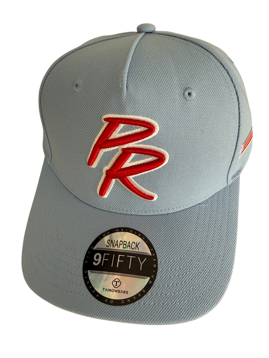 Puerto Rico Sky Blue Snapback Hat – PR Embroidered Baseball Cap