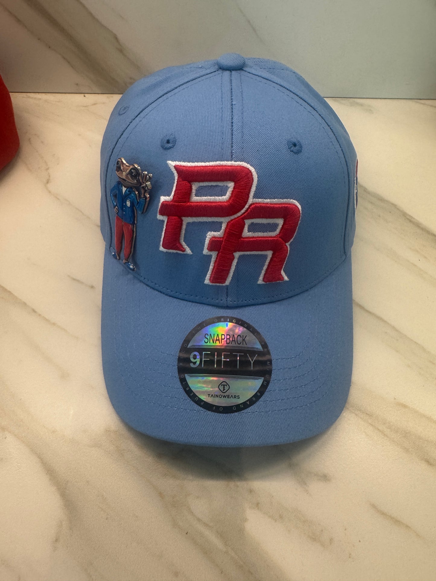 Limited Edition PR Premium Snapback Hat – Cotton Curved Brim with Removable Metal Pin