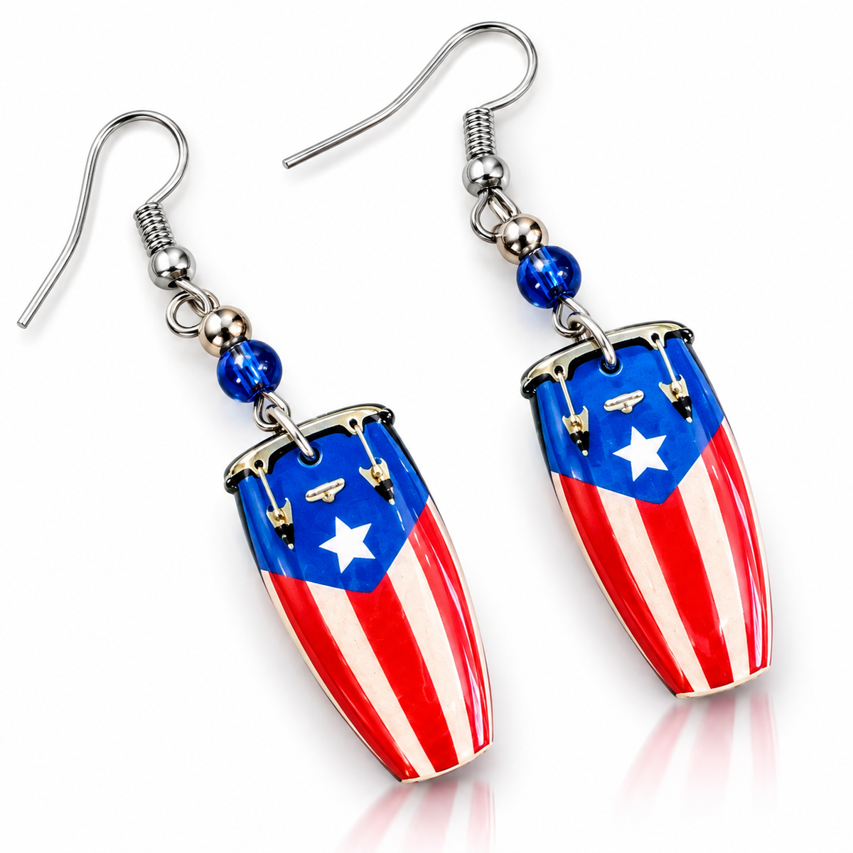 Boricua Rhythm Earing