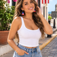 Puerto Rico Coquí Earrings – Handmade Boricua Flag Dangle Earrings