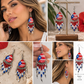 Isla Rhythm Puerto Rico Beaded Dangle