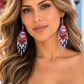 Isla Rhythm Puerto Rico Beaded Dangle