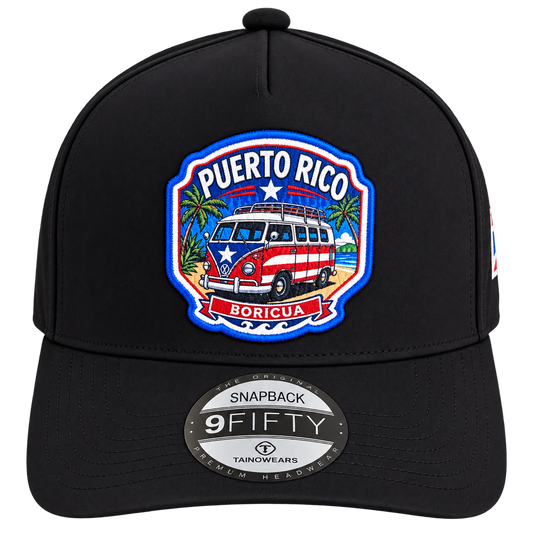 Volky Van PR – Puerto Rico Boricua Performance Snapback Cap