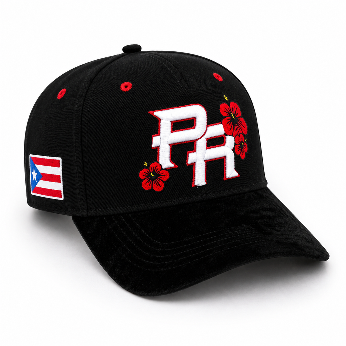 Encanto PR Night PR Velvet Collection Black Hat Snapback