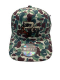 Puerto Rico Camouflage PR Snapback Hat – Water-Resistant Curved Brim Cap