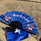 NewYorican Folding Fan – Puerto Rican  Bamboo Frame | NYC Boricua Festival Accessory