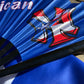 NewYorican Folding Fan – Puerto Rican  Bamboo Frame | NYC Boricua Festival Accessory