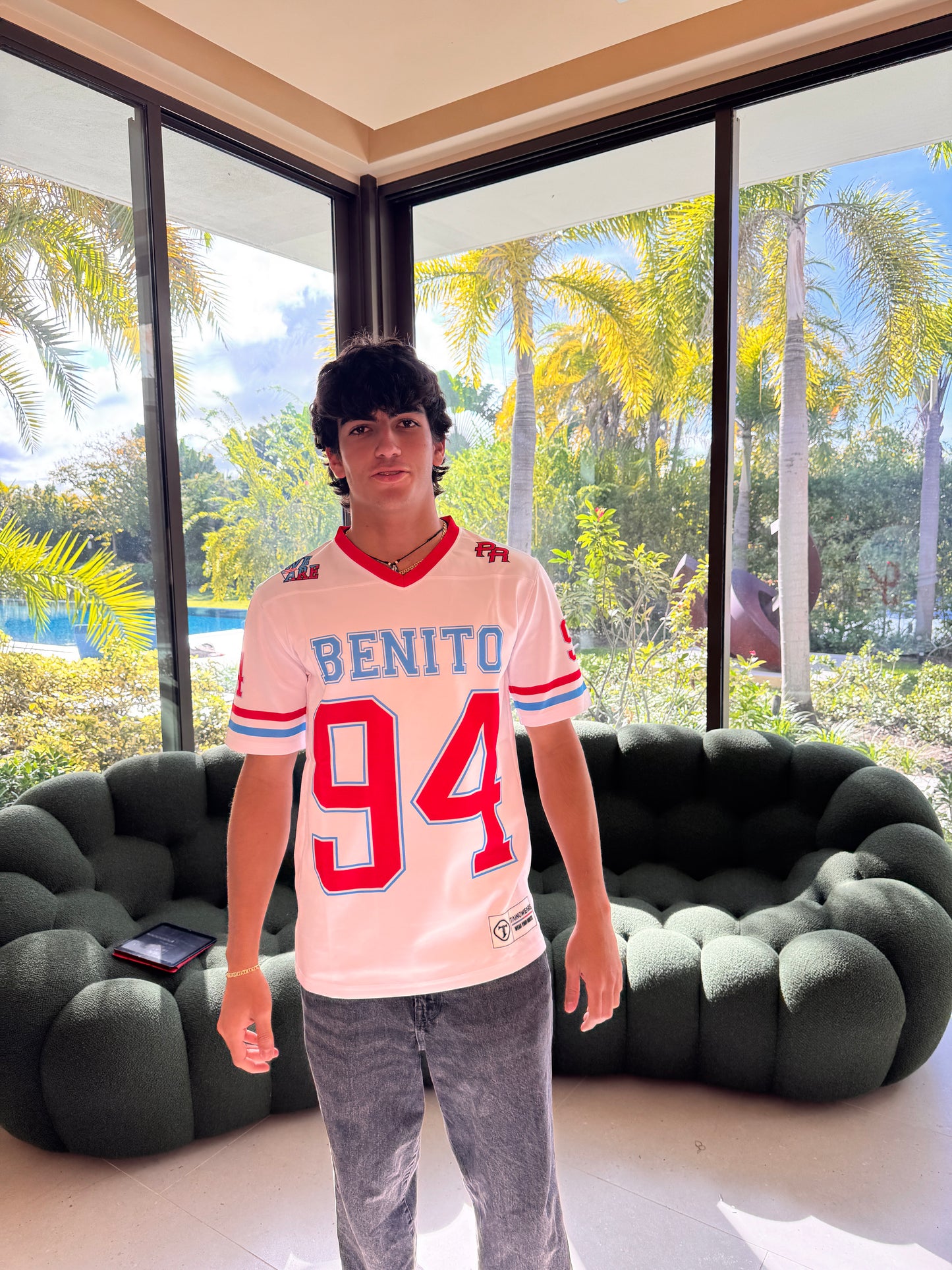 Benito 94 Jersey Premium Polyester V-Neck | Limited Drop Halftime Outfit