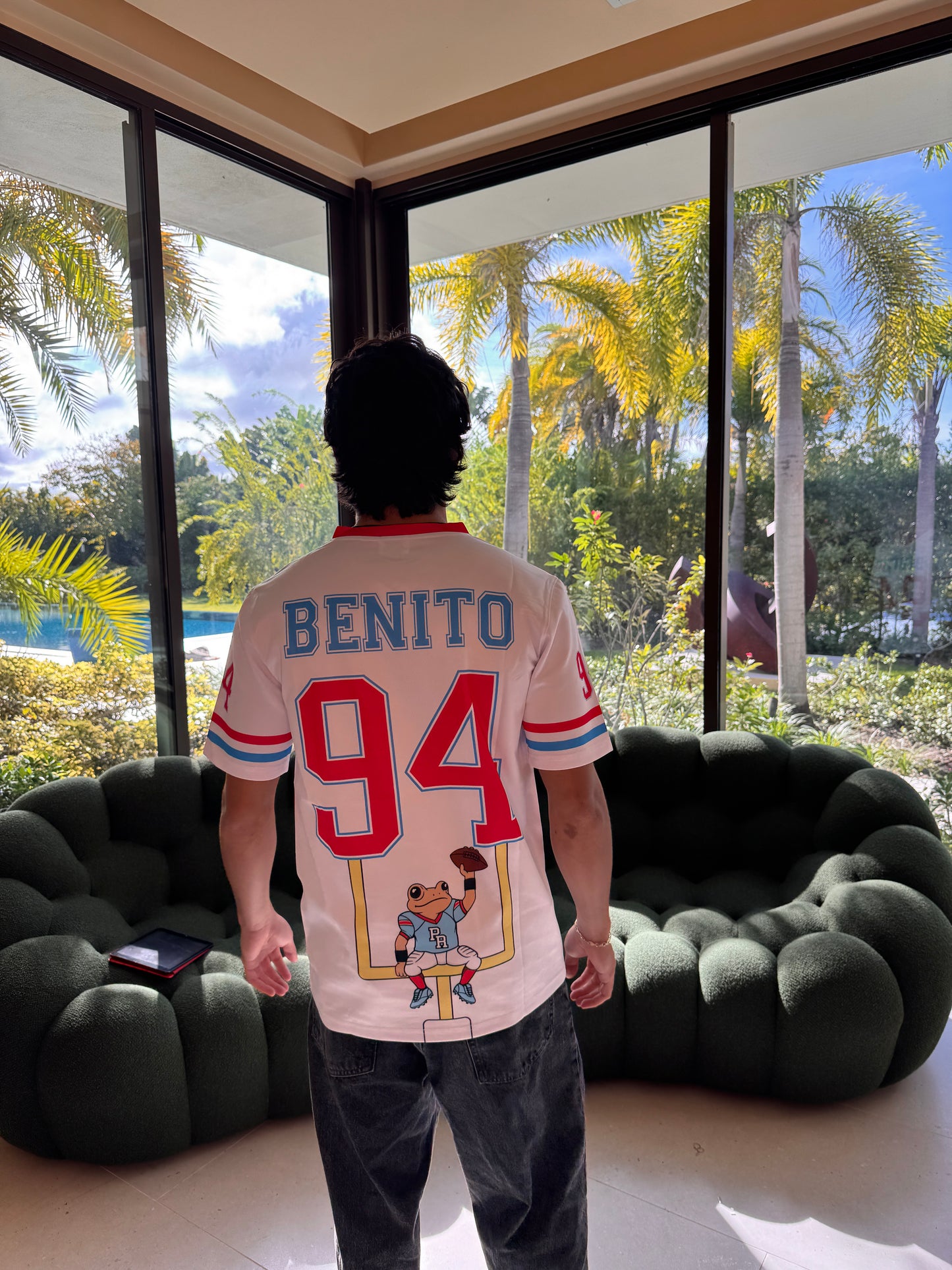 Benito 94 Jersey Premium Polyester V-Neck | Limited Drop Halftime Outfit