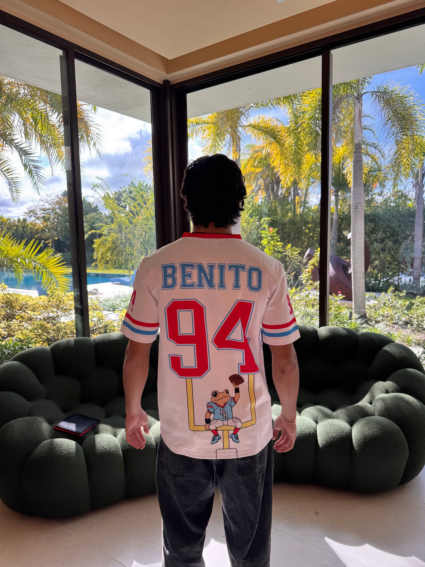 Benito 94 Jersey Premium Polyester V-Neck | Limited Drop Halftime Outfit