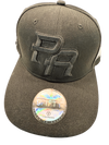 Puerto Rico 5D Embroidery Curved Cap – Black Polyester Baseball Hat