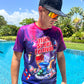 Tainowears 116th Street Festival T-shirt – Latino Culture Polycotton Short Sleeve